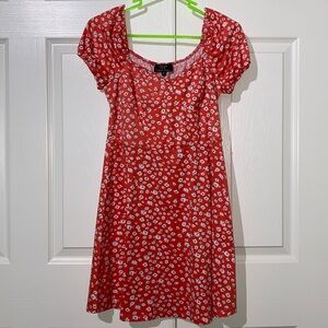 Flower Covered Summer Dress